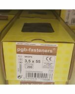 PGB Snelbouwschroef type S 3,5x55mm (200 stuks)