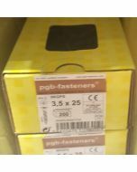 PGB Snelbouwschroef type S 3,5x25mm (200 stuks)