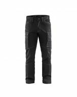 Blåkläder Service Werkbroek denim stretch zwart - maat C56