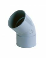 Nicoll PVC Bocht 45° M/M Ø100 grijs
