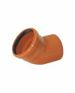 Nicoll PVC Bocht 15° M/S Ø125 oranje