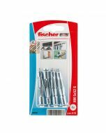 Fischer Metalen Hollewandplug HM 5 x 52 S met schroef (4 stuks)