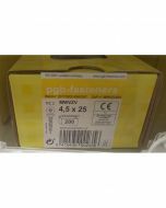 PGB Spaanderplaatschroef VK-Z 4,5x25mm (200 stuks)
