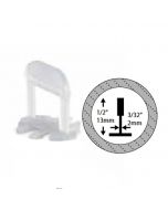 Ox Tile Level System Voetstukken 2x13mm (500stuks)