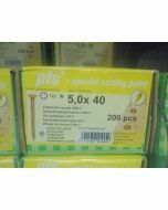 PGB Spaanderplaatschroef VZK-T 5,0x040mm (200 stuks)