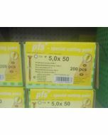 PGB Spaanderplaatschroef VZK-T 5,0x050mm (200 stuks)
