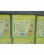 PGB Spaanderplaatschroef VZK-T 5,0x120mm (200 stuks)