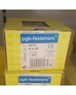 PGB Spaanderplaatschroef VK-Z 4x45mm (200 stuks)