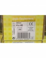 PGB Spaanderplaatschroef VK-Z 4x40mm (200 stuks)