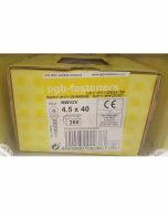 PGB Spaanderplaatschroef VK-Z 4,5x40mm (200 stuks)