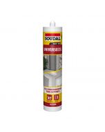 Soudal Universeel silicone zwart 310ml
