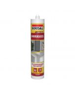 Soudal Universeel silicone bruin 310ml