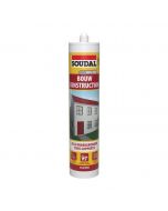 Soudal Bouw Neutrale silicone grijs 300ml