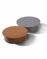 Nicoll PVC Stop in mof Ø125 oranje