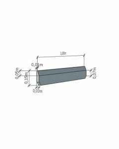 Maes Wirtz Betonplaat 15x100