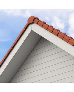 Cedral Board dakrand 20x250cm C01 Wit