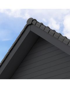 Cedral Board dakrand 20x250cm C18 Leisteengrijs