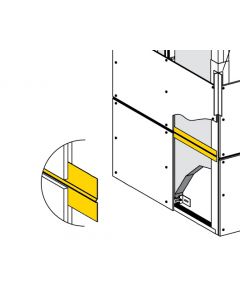 Cedral Board Voegprofiel met rib 56x2500mm