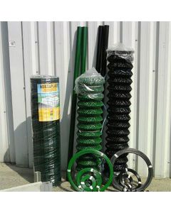 D-Fence Paal 48x220 zwart