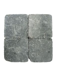 Marlux Damme Getrommelde klinker 20x20x6 grijs-zwart