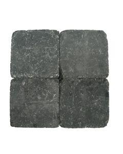 Marlux Damme Getrommelde klinker 20x20x6 zwart