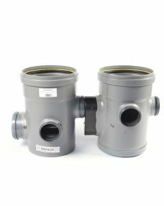 DS-Plastics PVC Sifonput Ø315 5x110 2x125 (sifon) 1x160