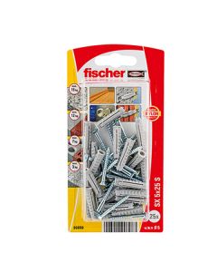 Fischer Plug SX 5x25 GKS met schroef (25 stuks)