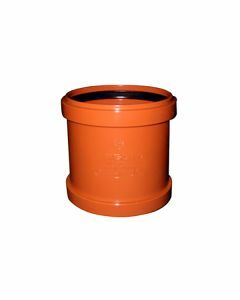 Nicoll PVC Steekmof Ø315 oranje