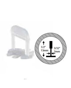 Ox Tile Level System Voetstukken 2x13mm (2000stuks)