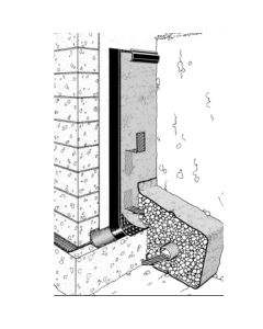 Platon Double Drain noppenmat 100cm (rol 15m)