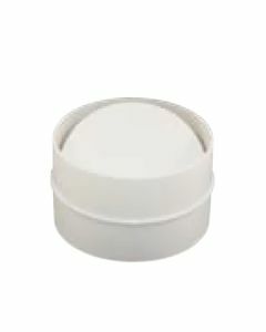 Renson Verbindingsstuk 7007 met terugslagklep Ø100mm wit