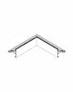 Roval Solotrim Binnenhoek Aluminium 100mm