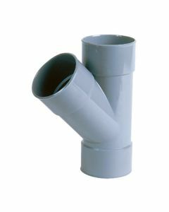 Nicoll PVC Y-stuk 45° M/M Ø80 grijs